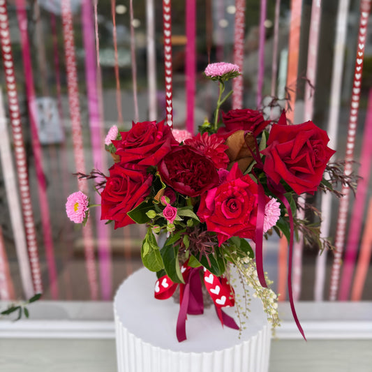 Bloom Jar - Romance Red