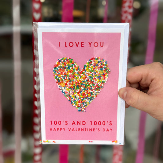 I love You 100's and 1000's