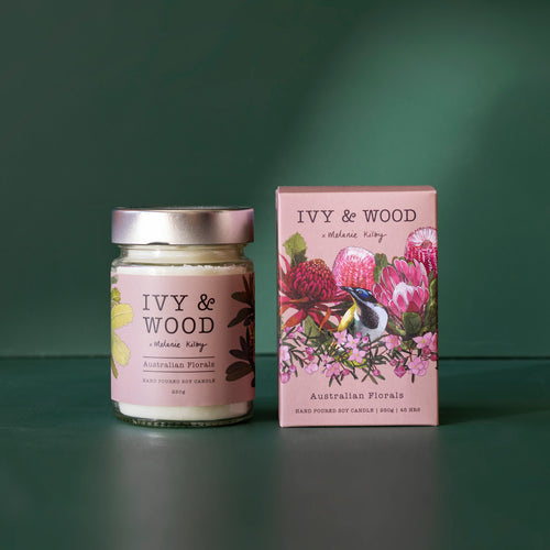 Ivy & Wood Australian Florals Soy Candle