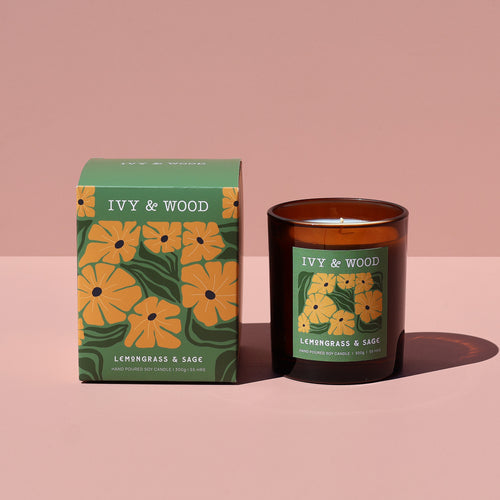 Ivy & Wood Neroli & Gardenia Soy Candle